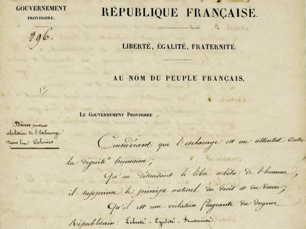 Décret d’abolition